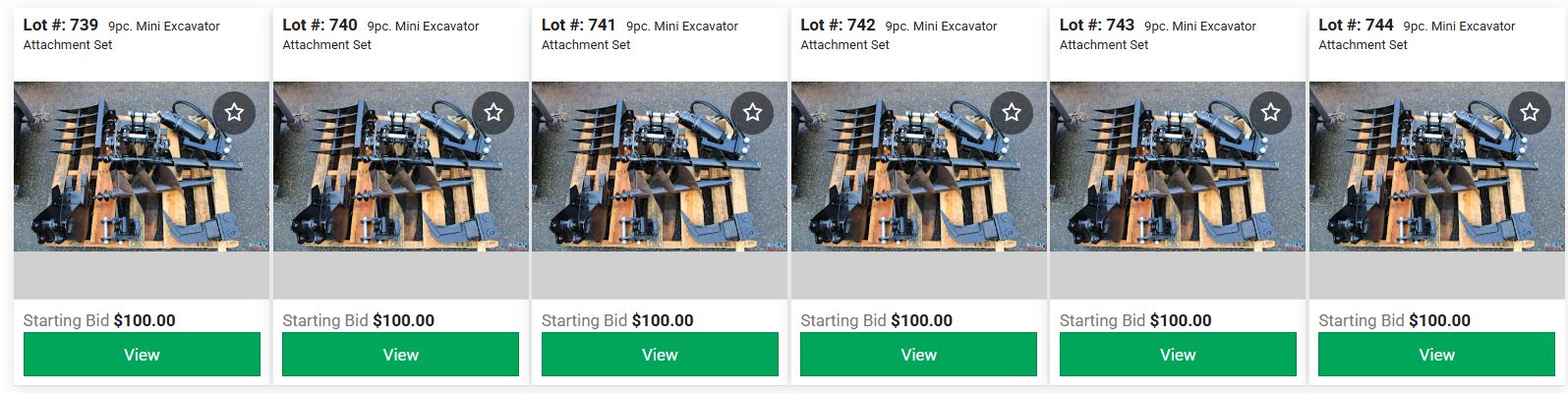 Excavator Set